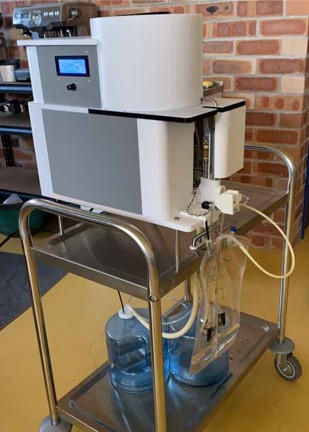 EM Distiller Prototype Trolley